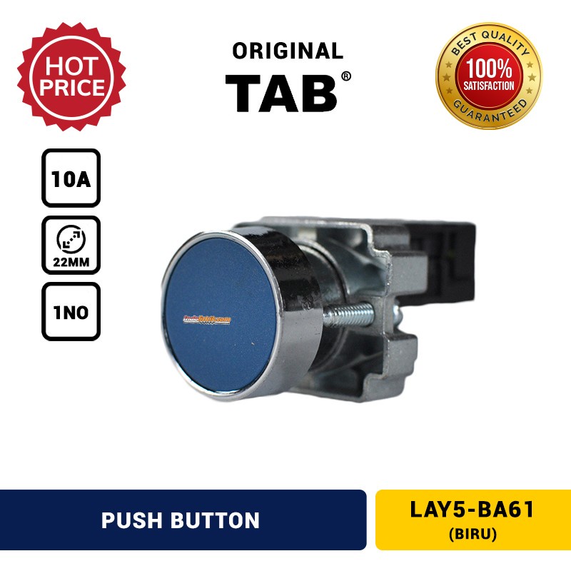 Push Button TAB LAY5-BA61 Blue | Shopee Philippines