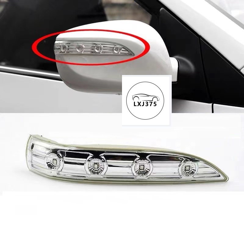 Side Rearview Mirror LED Turn Signal Lights Reversing Indicator for Hyundai Tucson 2010 2011