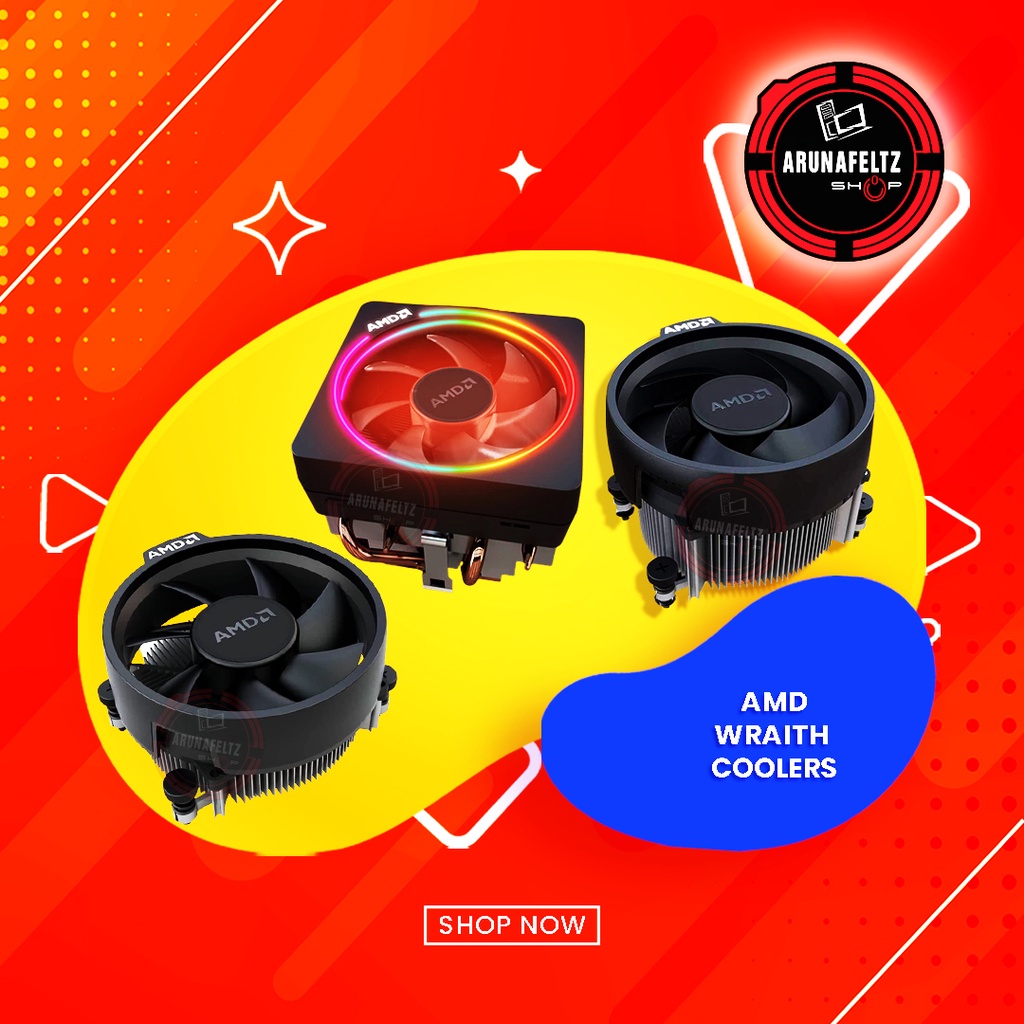 AMD Ryzen Original Heatsink AMD Wraith Cooler Stealth or Spire or Prism ...