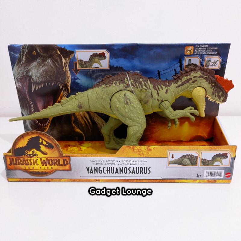 Mattel Jurassic World Dominion Massive Action Dinosaur Figure Yangchuanosaurus Shopee Philippines 2130