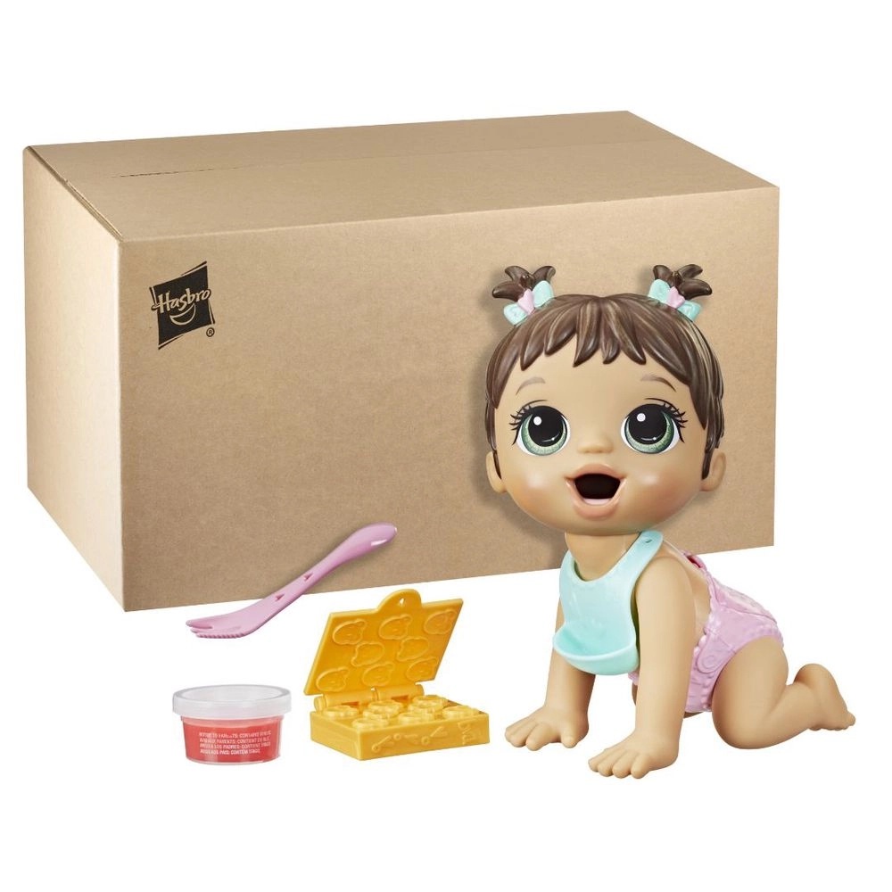 Baby Alive Lil Snacks Doll, Eats and "Poops," 8inch Baby Doll with
