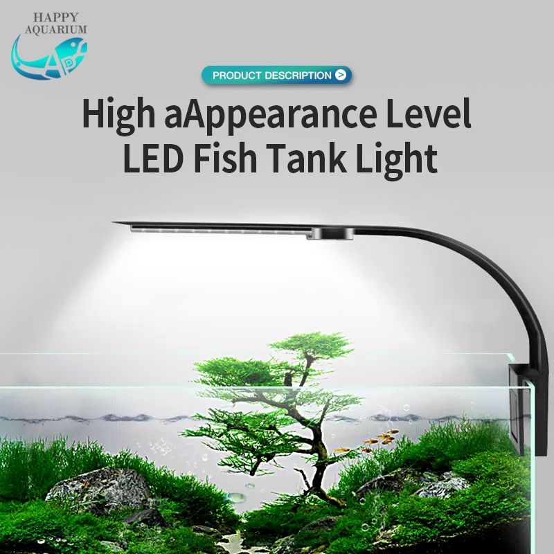 10W Aquarium LED Light Waterproof Aquarium Lamp Aquarium Accessories ...