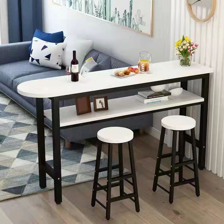 COD Bar table with 2 chairs Counter High Table Long Table Narrow