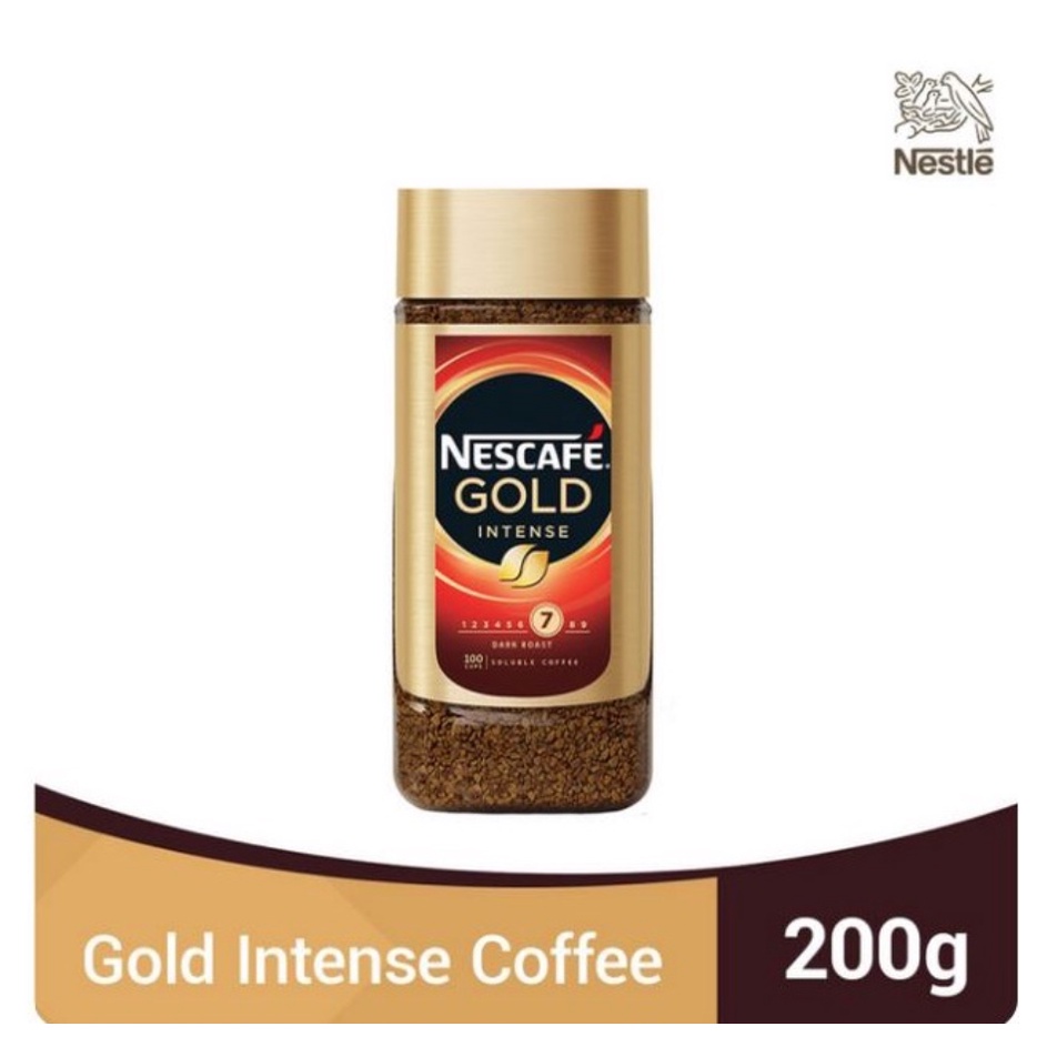 Nescafe Gold Intense Instant Coffee 200g Shopee Philippines