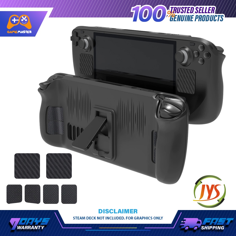 Steam Deck/OLED Protective Shell Set TPU Protective Cover With Bracket