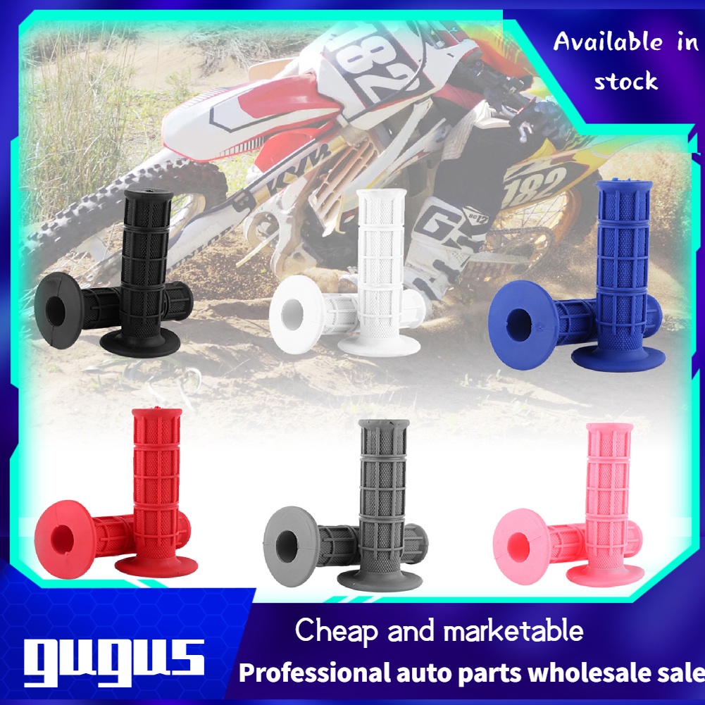 [Ready Stock] 1 Pair of 22/25mm 7/8" Universal Silicone Bike Handlebars