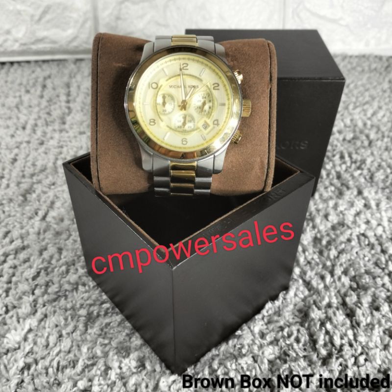 Original MICHAEL KORS MK-8098 Pre-loved Mens Chronograph Watch from the ...