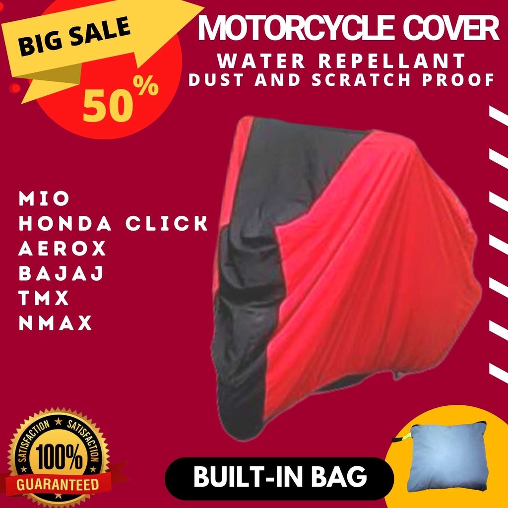 MOTOR COVER FOR MIO CLICK AEROX BAJAJ TMX SCOOTER RAIDER SNIPER ADV ...
