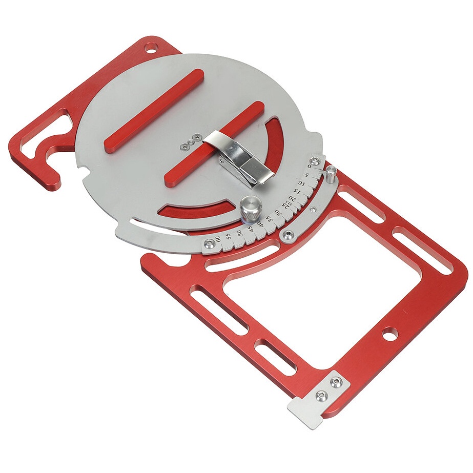 Universal Electric Circular Saw Guide Rail Clip 0-60° Adjustable Rail ...