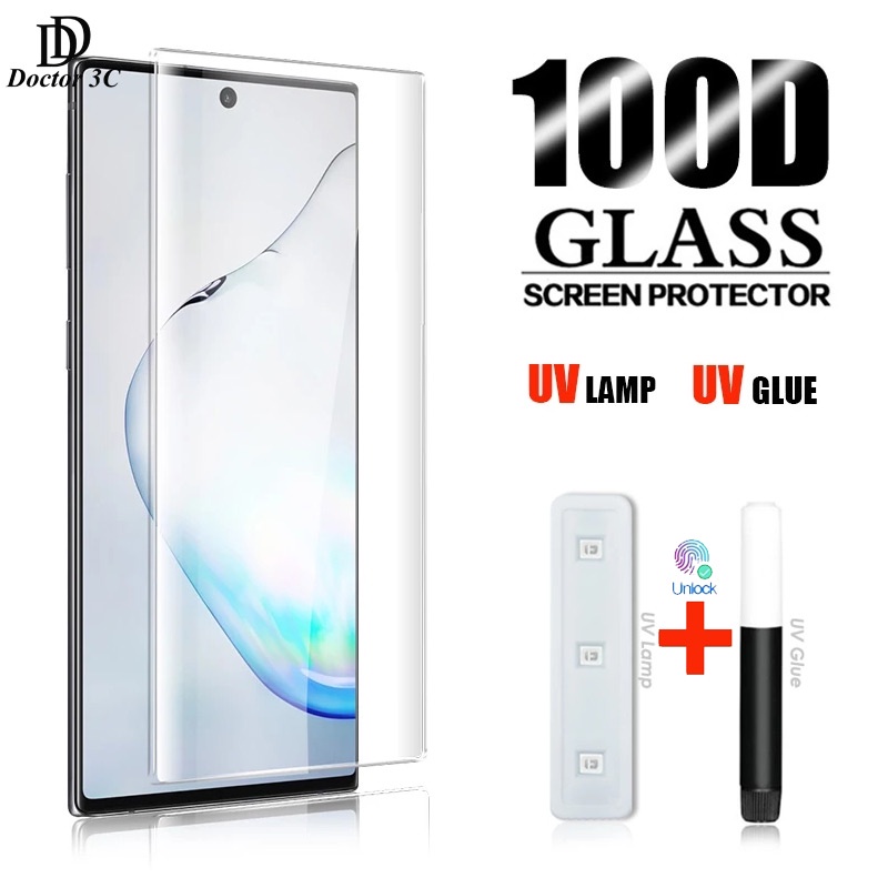 UV Full Glue Tempered Glass Film For real me Realme 13 12 11 10 GT5 GT ...