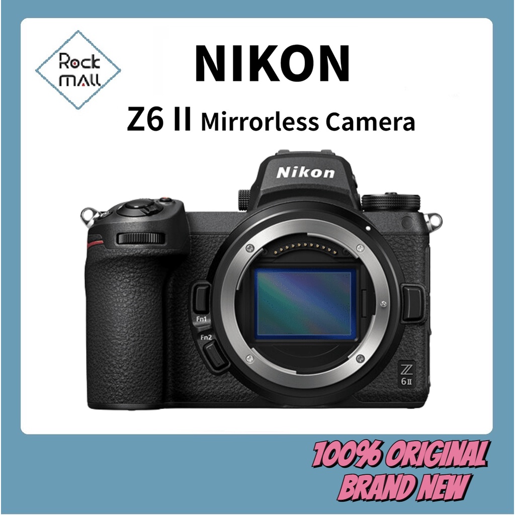 Nikon Z6 II Mirrorless Camera / 24.5MP FXFormat / Dual Memory Card