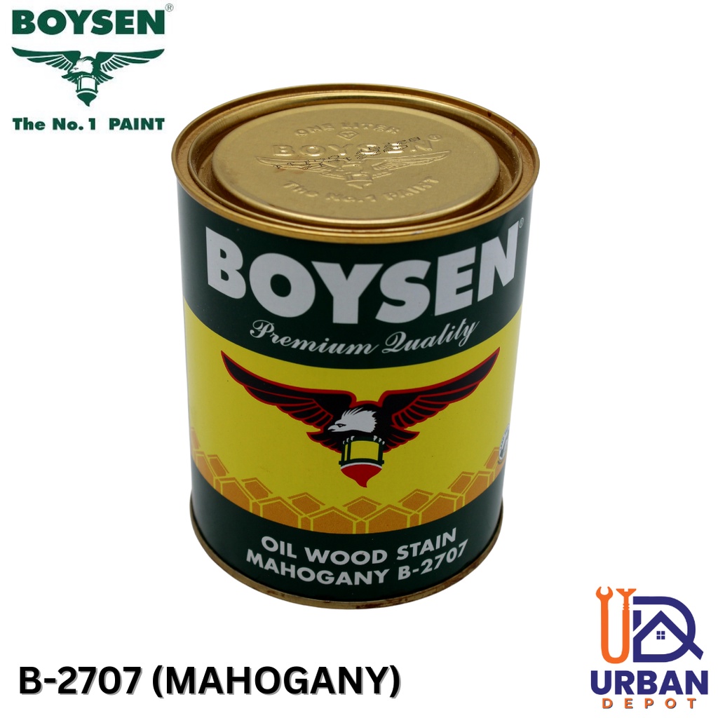 BOYSEN Oil Wood Stain B-2700/2708/2705/2707 1 QUART | Shopee Philippines