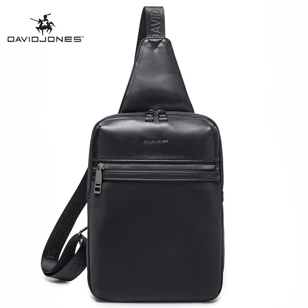 David Jones Paris chest bag for men sling bag crossbody bag Shopee