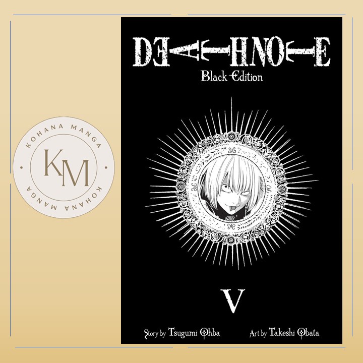 Death Note Black Edition Vol 1-6 Manga (English) Shopee Philippines