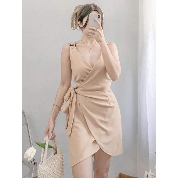 Siargao Halter Wrap Dress