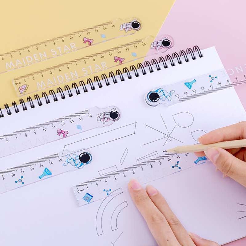 Children's Student Cartoon Animal Giraffe Plastic Ruler 15cm Student ...