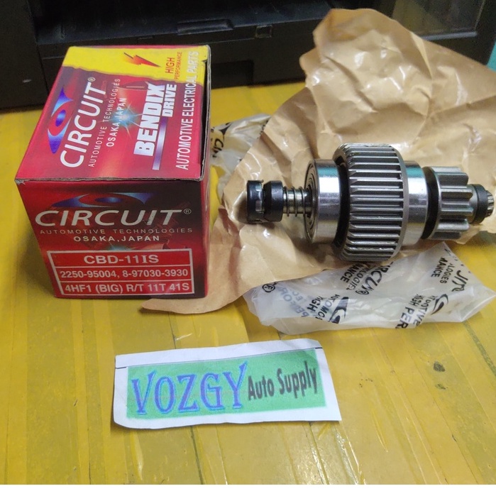 BENDIX DRIVE CBD-11IS 11T 41S R/T 4HF1 CIRCUIT BRAND | Shopee Philippines