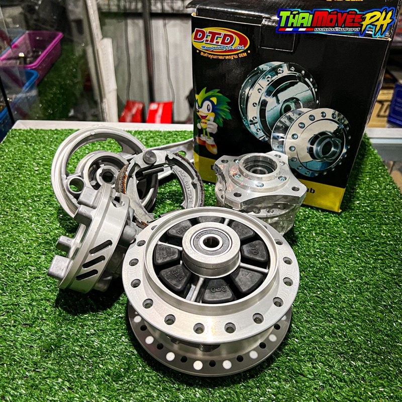 DTD Hub for Wave 125 (With Brake Shoe, Rubber Dumper and Bushing and ...