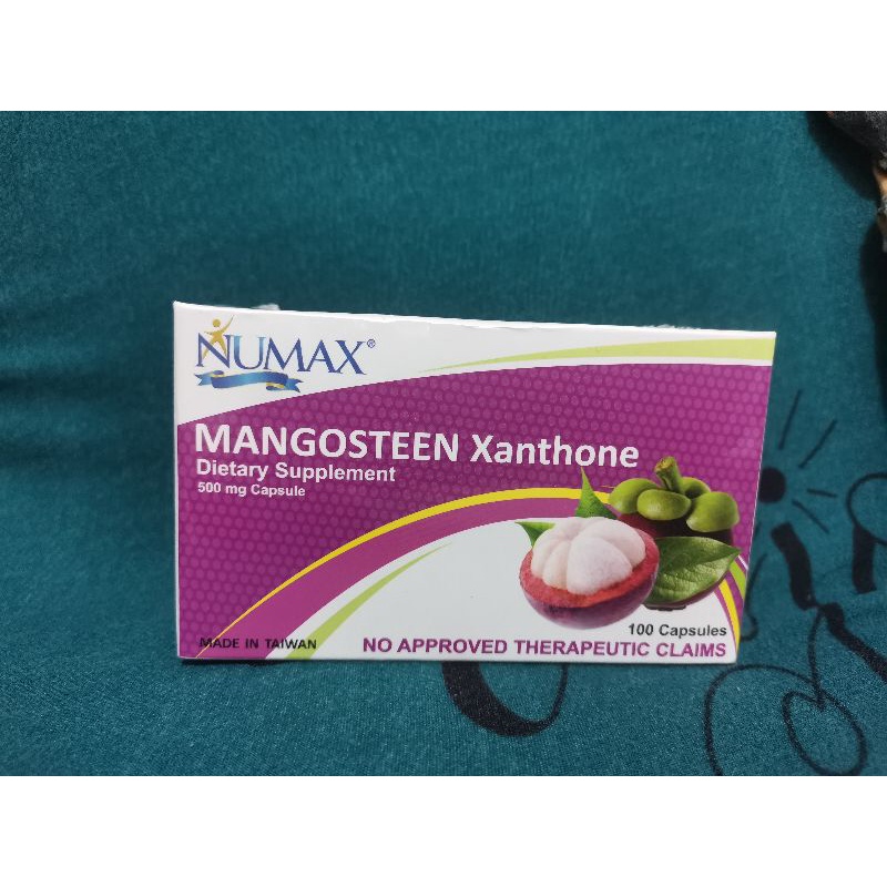 Mangosteen Xanthone 500mg (Box of 100pcs) Shopee Philippines