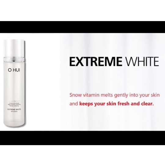 OHUI EXTREME WHITE SKIN Emulsion Shopee Philippines