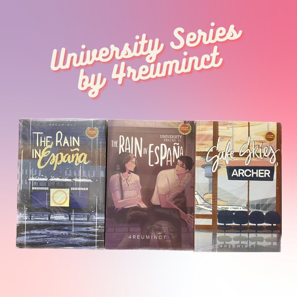 University Series by 4reuminct The Rain in Espana (TRIE) & Safe Skies