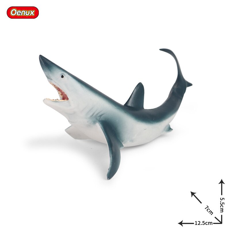 Sea Life Model Great White Shark Helicoprion Megalodon Action Figure ...