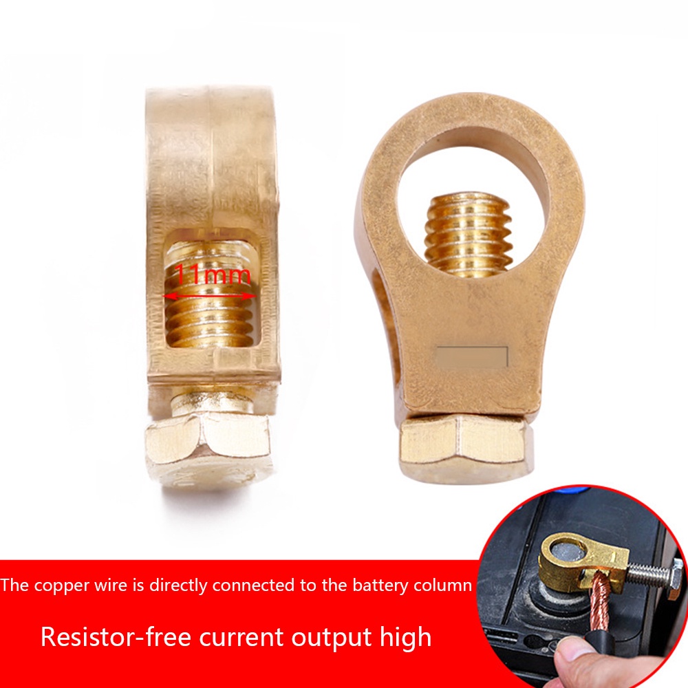 Car Battery Terminal Wire Cable Clamp Top Quick Post Terminal Positive