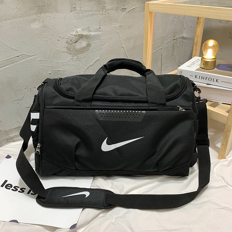 Sports bag waterproof travel bag duffel bag men and women independent shoe compartment luggage bag basketball training bag gym bag Shopee Philippines