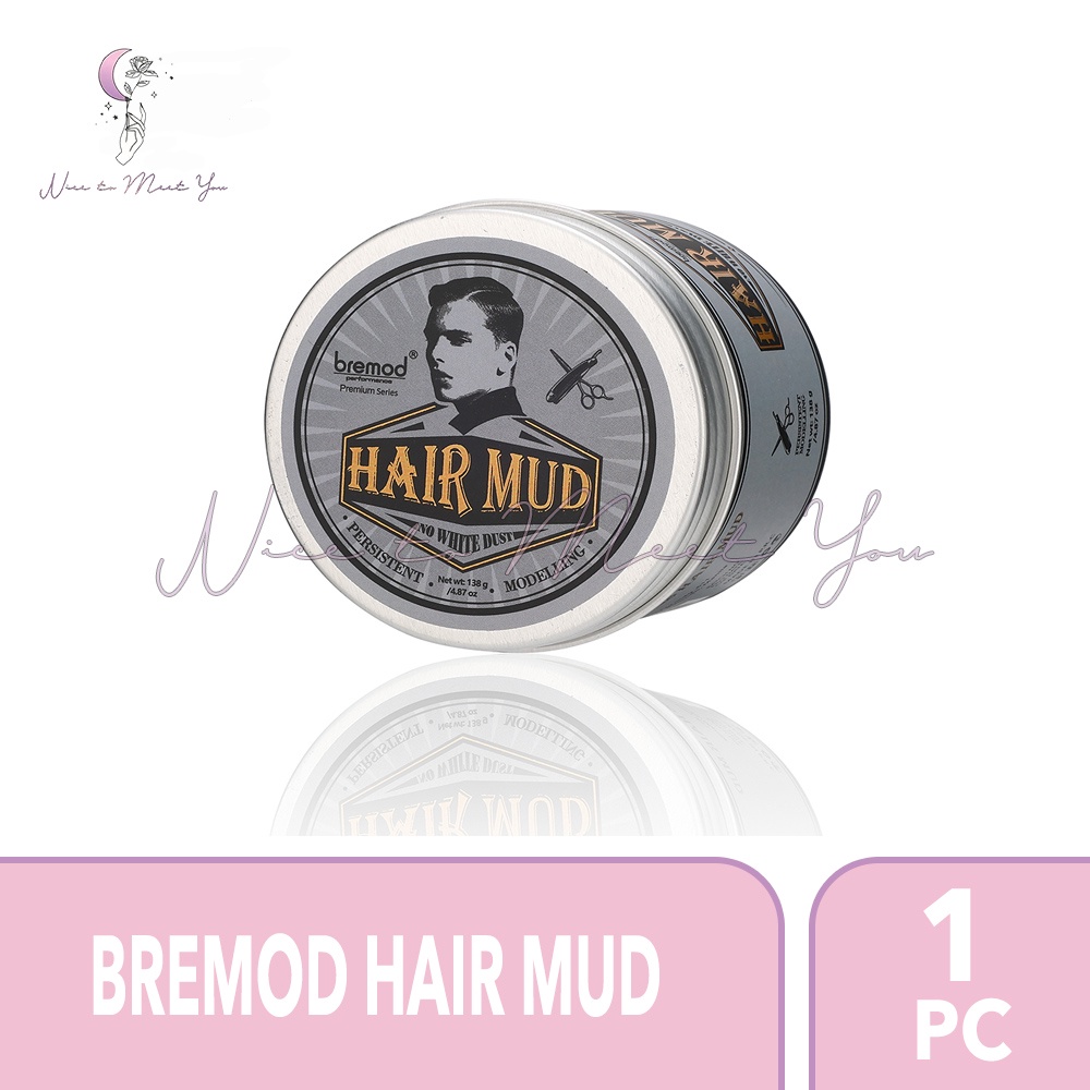 Bremod Premium Matte Hair Mud Hair Styling Moisturizes hair shaping
