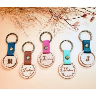 Personalized Keychain Names Letters Baptismal Souvenirs Birthday