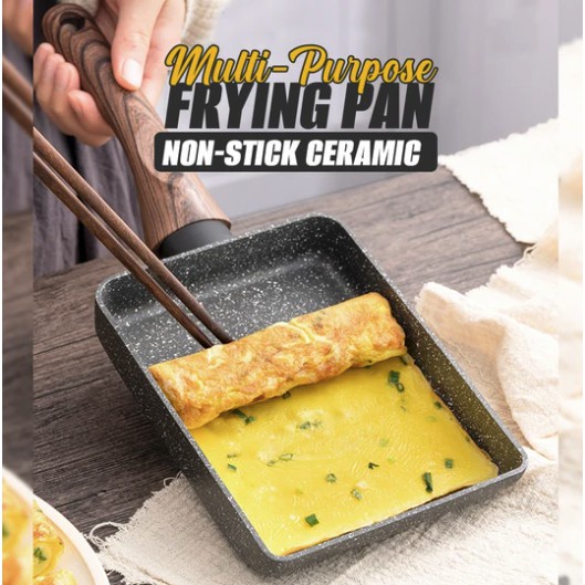 Goffy Japan Rectangular Frying PanTamagoyaki/Omellete Pan Shopee
