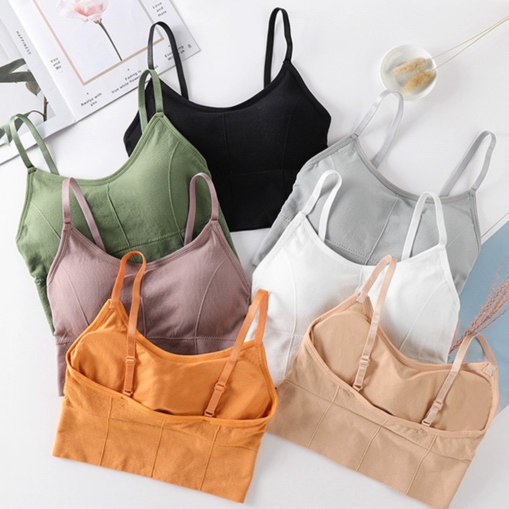 Beautiful back seamless tube top wrapped chest underwear women's vest ...