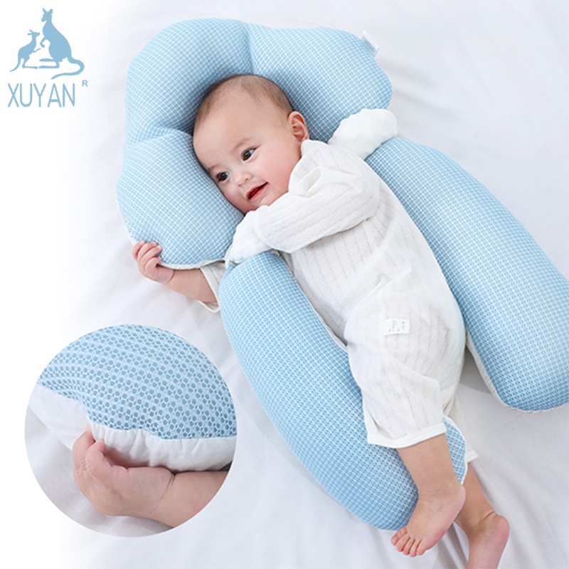Newborn Baby Pillow Head Shaping Pillow Bedding Set Prevent Flat Head