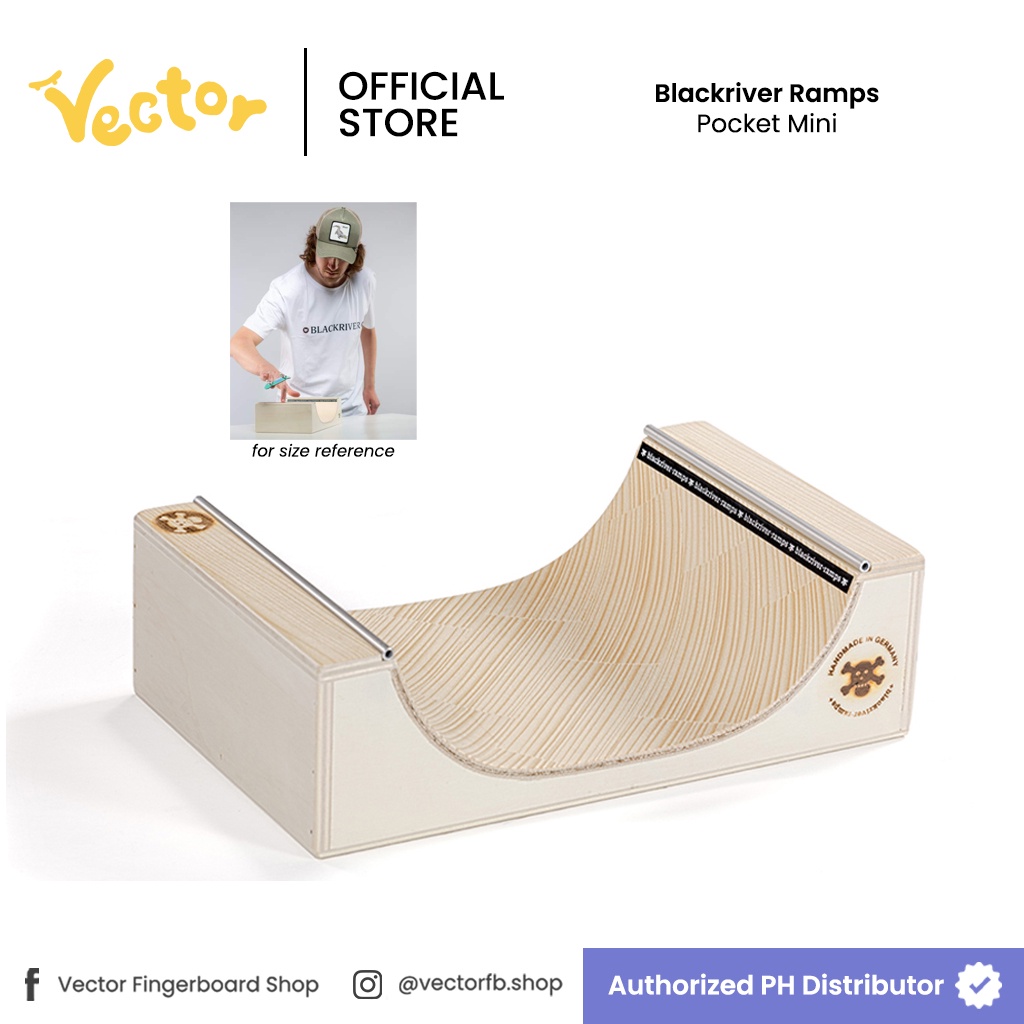 Blackriver Ramps Pocket Mini BRR Professional Fingerboard Obstacles Shopee Philippines