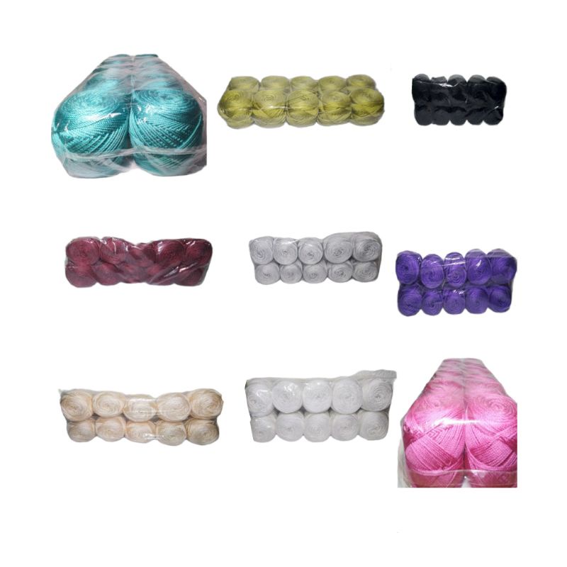 1 Pack Of Glossy POLY Knitting Yarn (Choose Color) | Shopee Philippines
