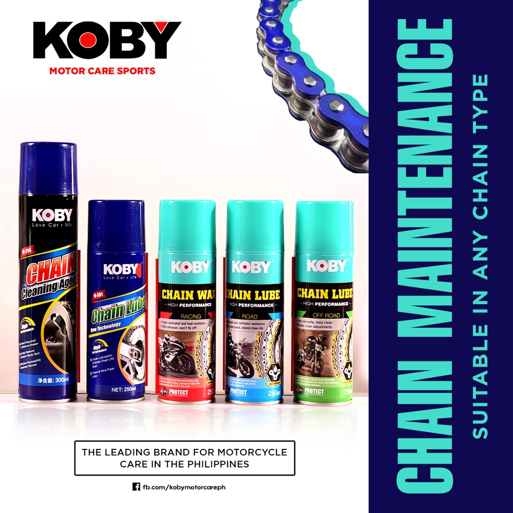 KOBY Chain Lube Standard 250ml Shopee Philippines