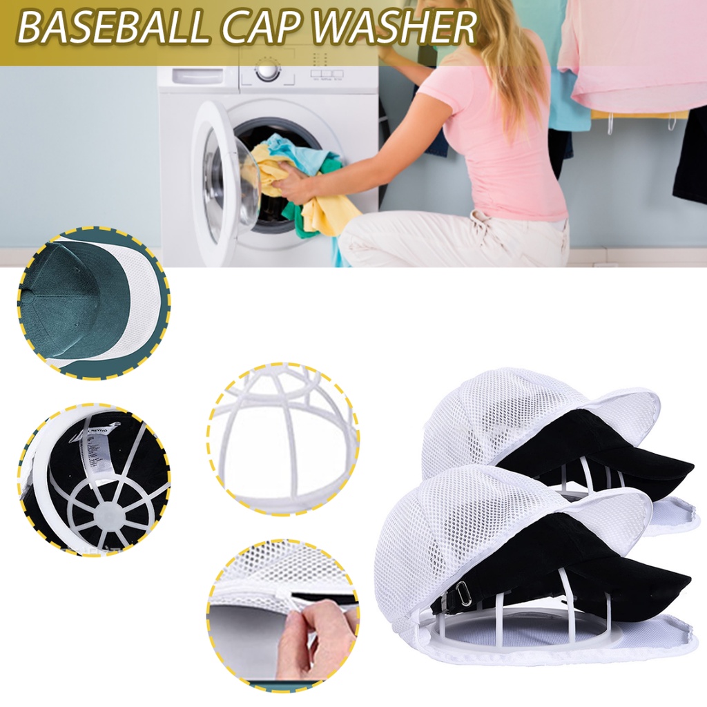 Hat Washer for Baseball Cap Hat Washing Cage Ball Cap Washer for Washing Machine