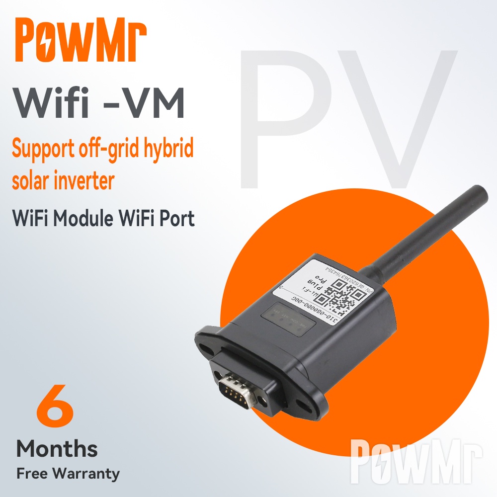 PowMr WIFIVM WiFi Module Wireless Device With RS232 Remote Monitoring