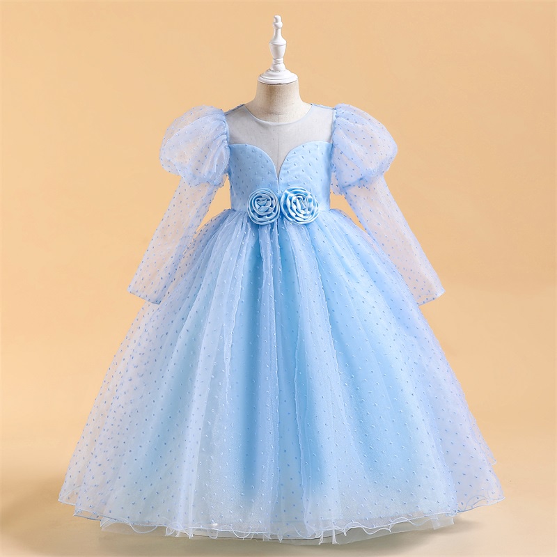 slim fit dress slacks Light Blue Graduation Dress with A Flounce Pre-Order Size 3T-4T / Black