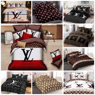 Louis Vuitton 5in1 Bedsheet Kumot 2Pillowcase Comforter, Babies