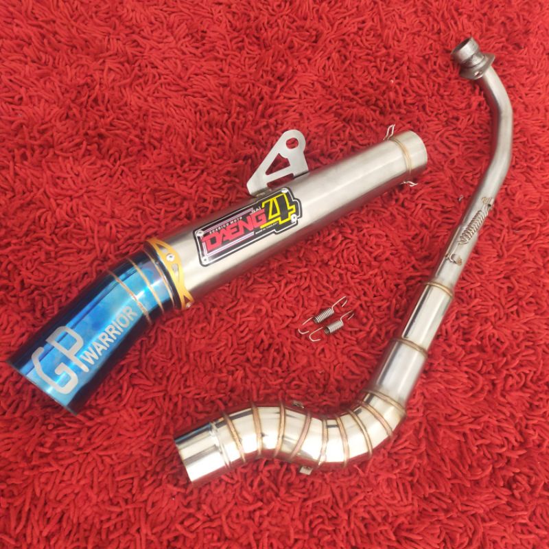 Daeng Sai4 Conical Open Specs Exhaust Pipe Wave Xrm Fury Mio i 125 110