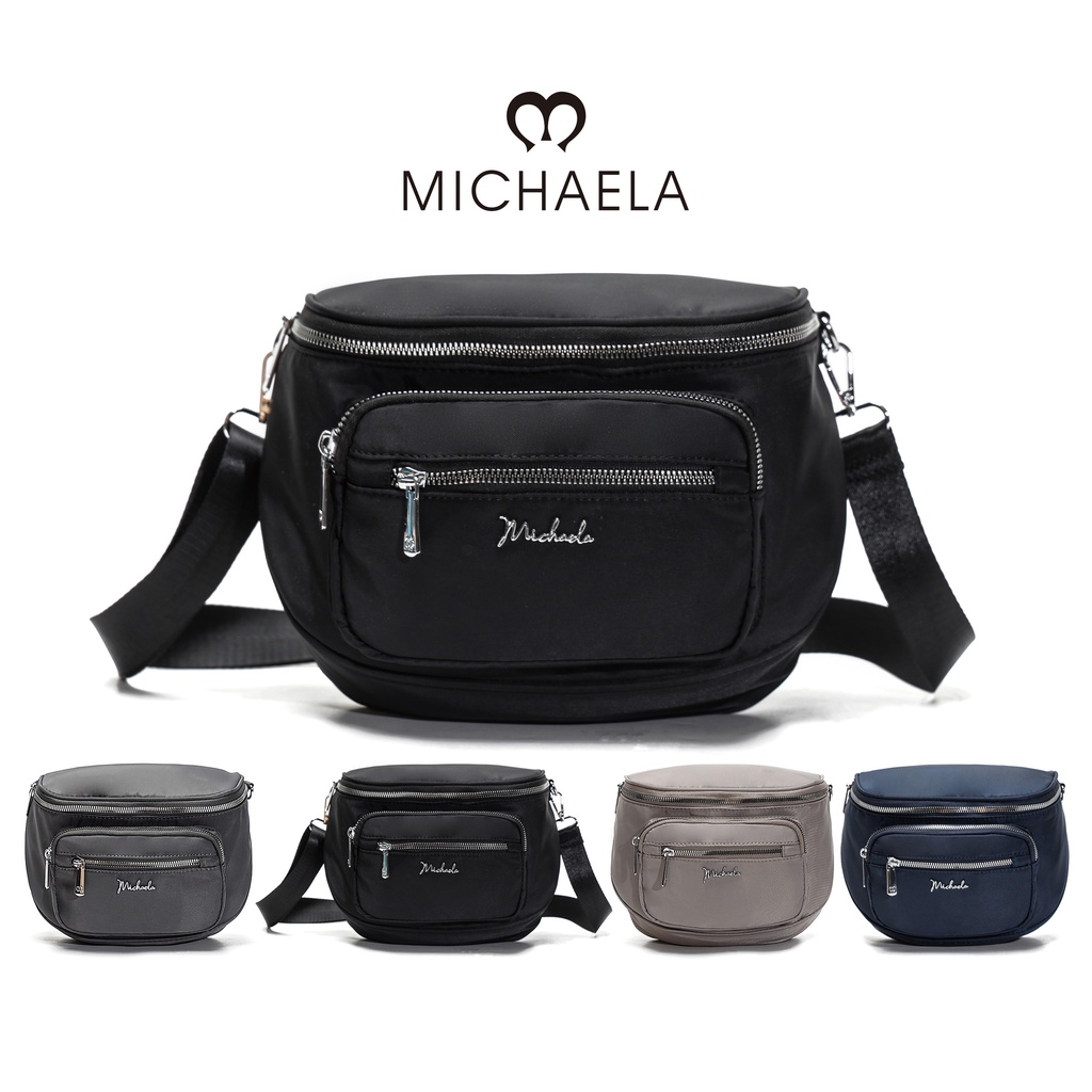 MICHAELA Dust Resistant Belt Bag Eco Friendly Re Nylon Spacious Asjustable Waist Bag MHB14012 2W