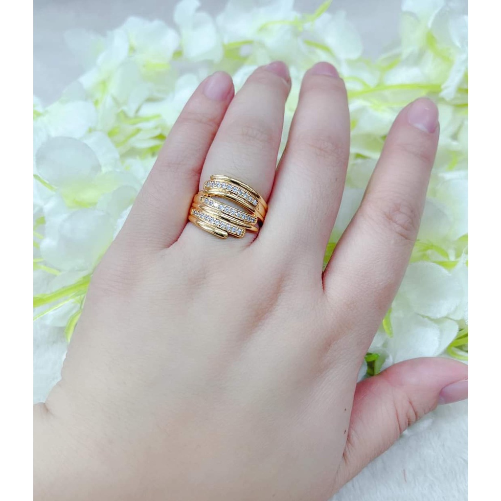 10k gold ring for women non tarnish Shopee Philippines