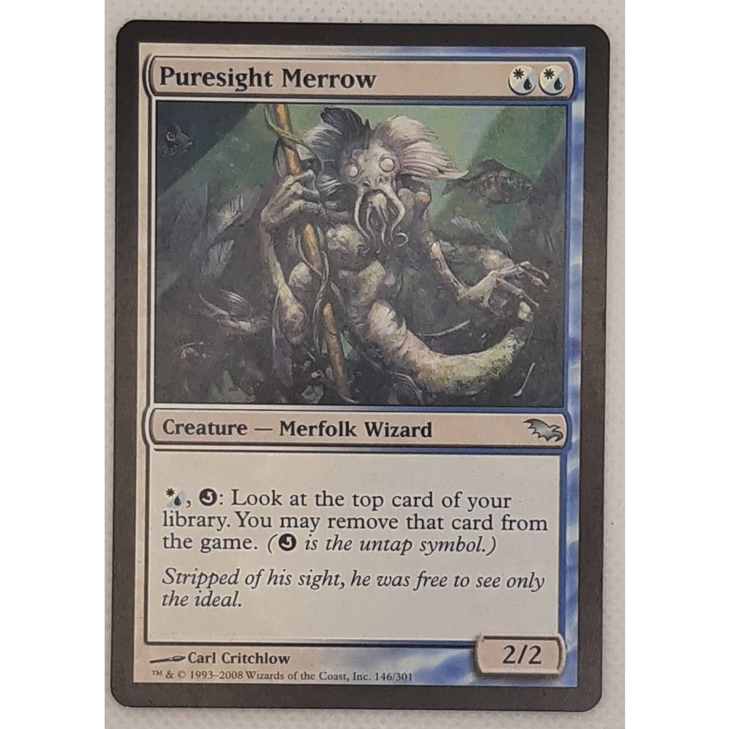 MTG Card Puresight Merrow SET(4pcs) Creature Uncommon Shadowmoor ...