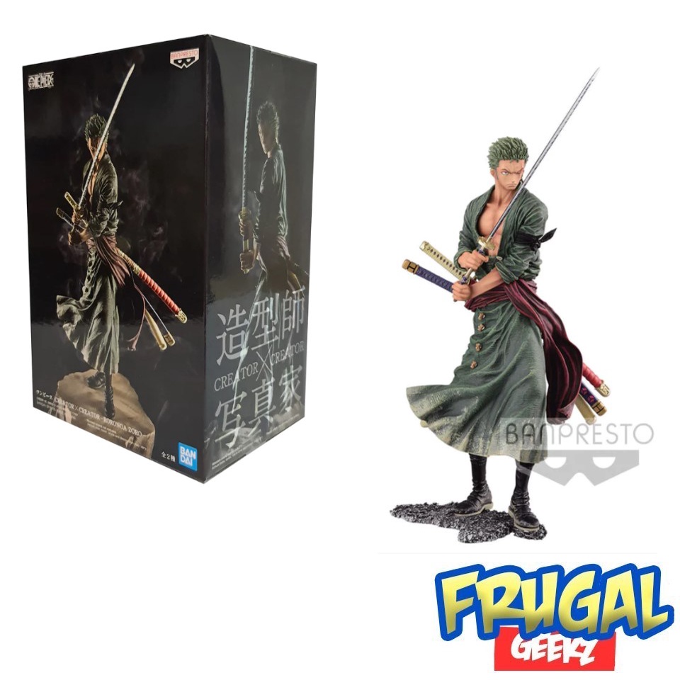 Banpresto One Piece Creator X Creator RORONOA ZORO 20cm action