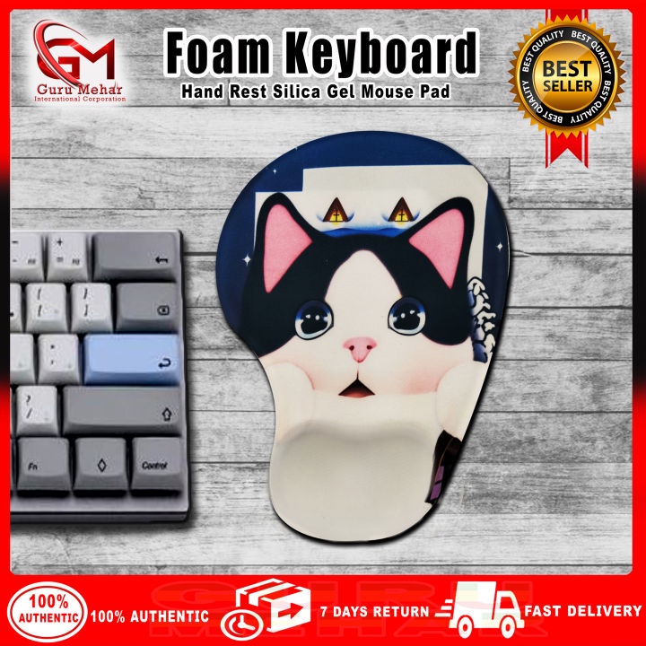 MOUSE PAD FOAM STYLE Ergonomic Comfortable Mouse Pad Mat with foam