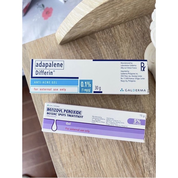 Benzoyl Peroxide / Adapalene gel Shopee Philippines