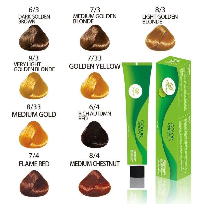 【RFL.RFG】Dibeier hair color 100ml | Shopee Philippines