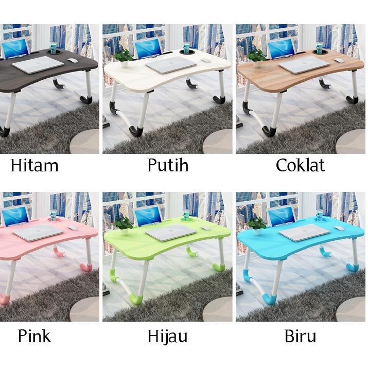 Muzy Waterproof Portable Laptop Folding Study Table Multipurpose Work ...