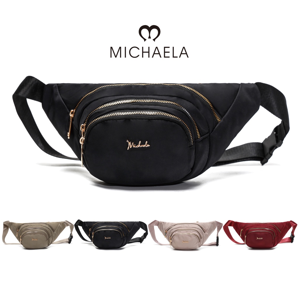 MICHAELA Dust Resistant Belt Bag Eco Friendly Re Nylon Spacious Asjustable Waist Bag MHB14012 2W